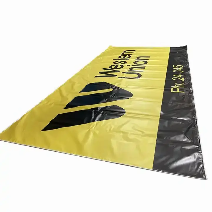 Advertising Promotion Custom Logo Mesh Vinyl For Flag Banner Custom Printing Banner Outdoor Pvc Vinyl Banner