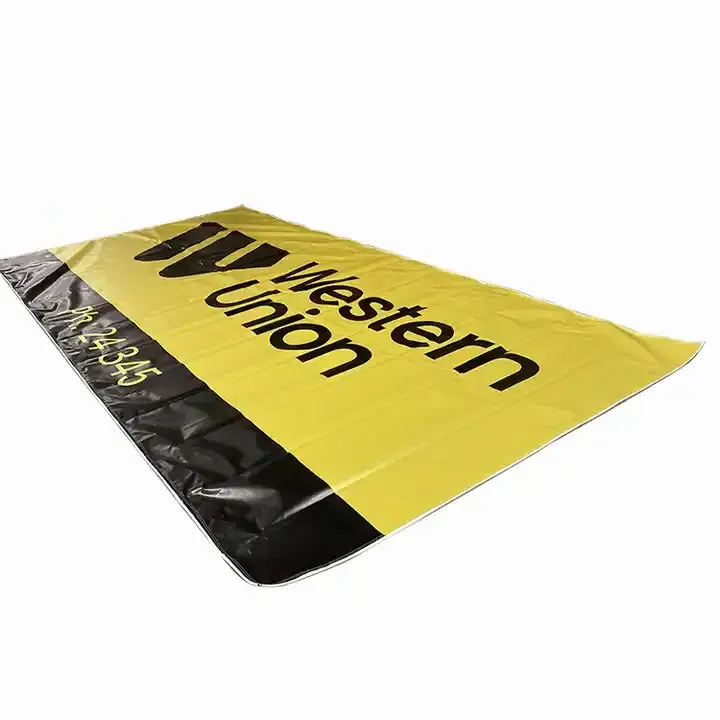 Advertising Promotion Custom Logo Mesh Vinyl For Flag Banner Custom Printing Banner Outdoor Pvc Vinyl Banner