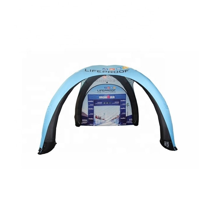 Outdoor promotional event sport custom digital advertising trade show air sky print canopy marquee gazebo inflatable tent