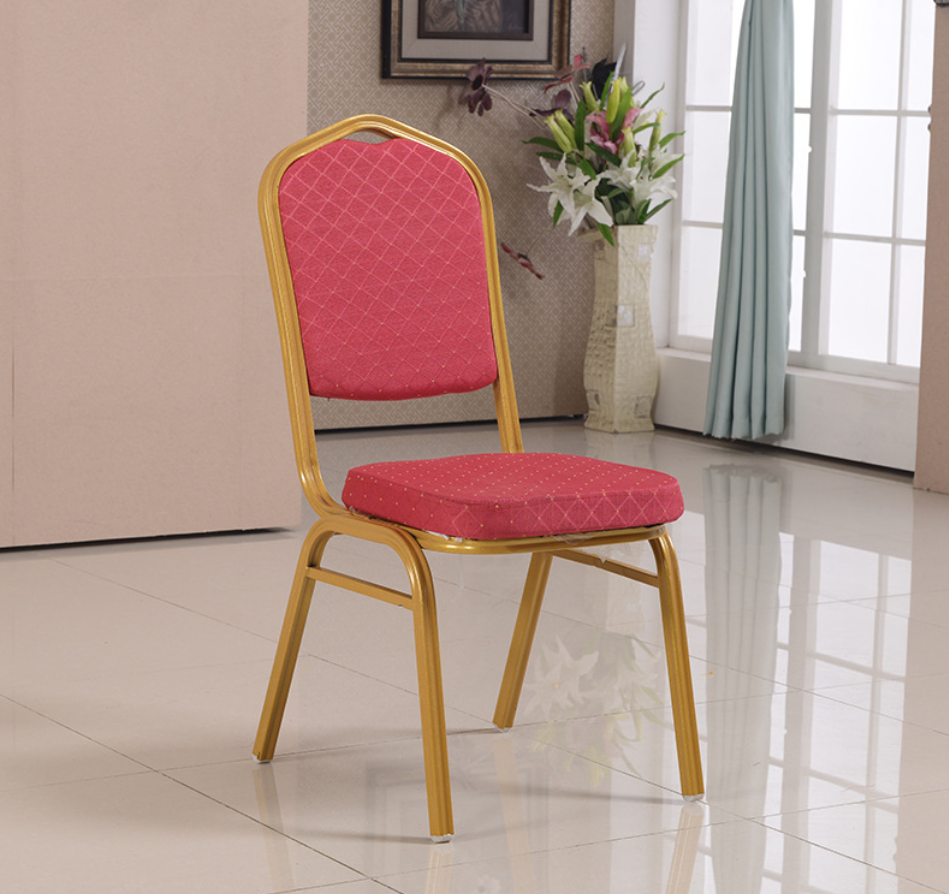 High Quality Hotel Restaurant Indoor Wedding Red Banquet Chair