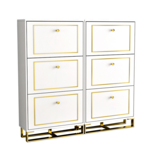 Simple modern ins paint shoe cabinet small apartment dump bucket large capacity entrance hall shoe cabinet