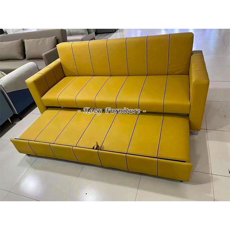 Simple Sofa Bed Manufacturer's Direct Selling  Double Person Folding Lazy Person Sofa