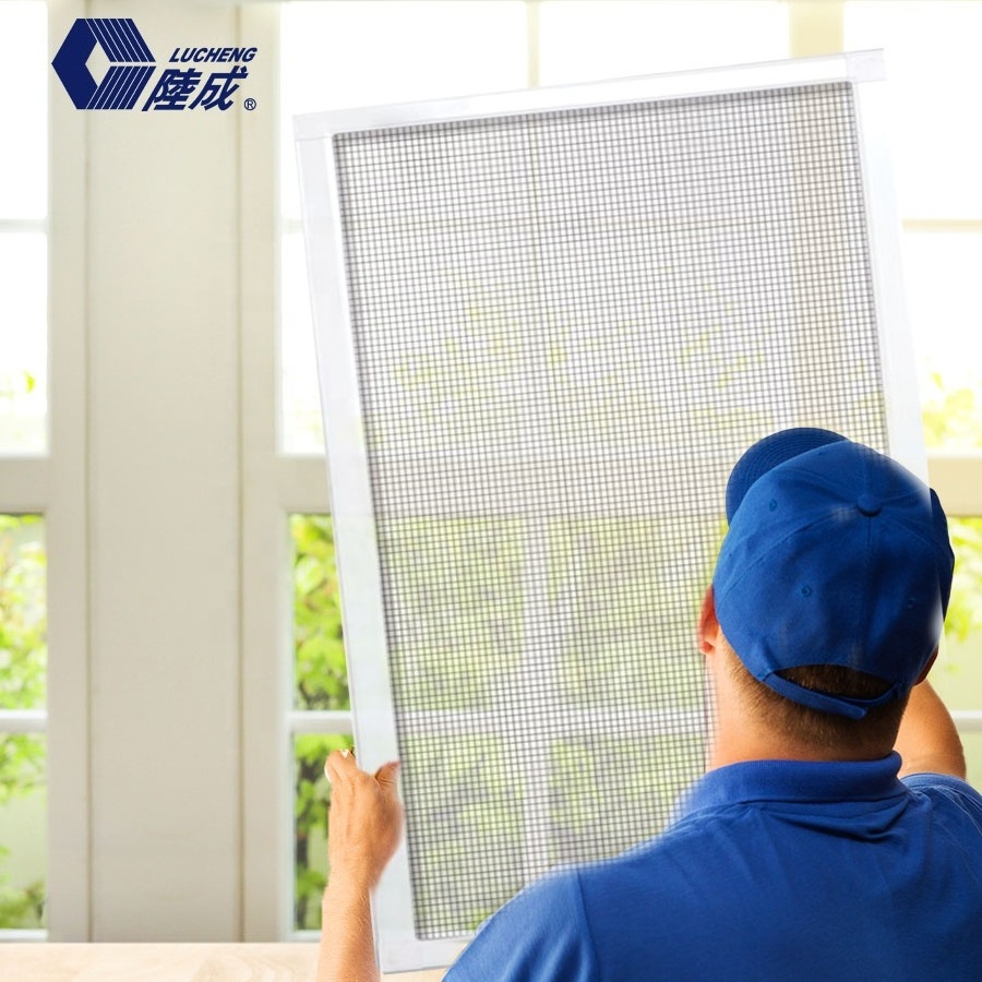 DIY fly screen window easy fit  aluminum frame insect screen window