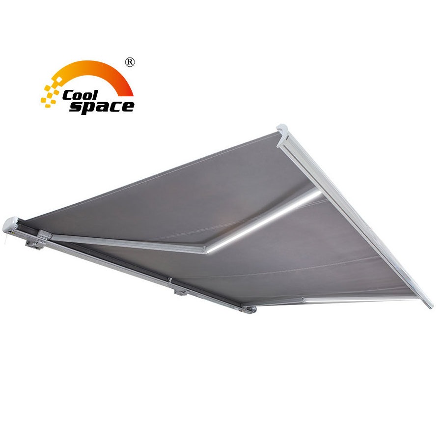 LUCHENG COOLSPACE Brand Electric Retractable Awning Canopy Outdoor With Full Sizes