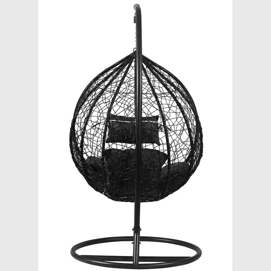 Metal Bracket Simple Hanging Basket Rattan Chair Patio Swings Garden Furniture Hanging Chair