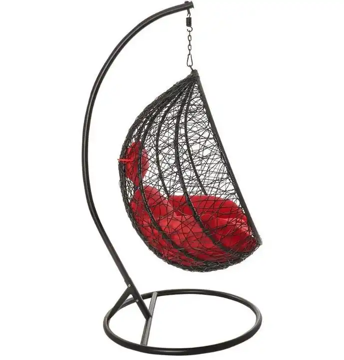 Outdoor furniture Hanging chair Outdoor rattan swing patio swings with garden swing chair