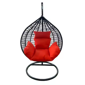 Outdoor furniture Hanging chair Outdoor rattan swing patio swings with garden swing chair