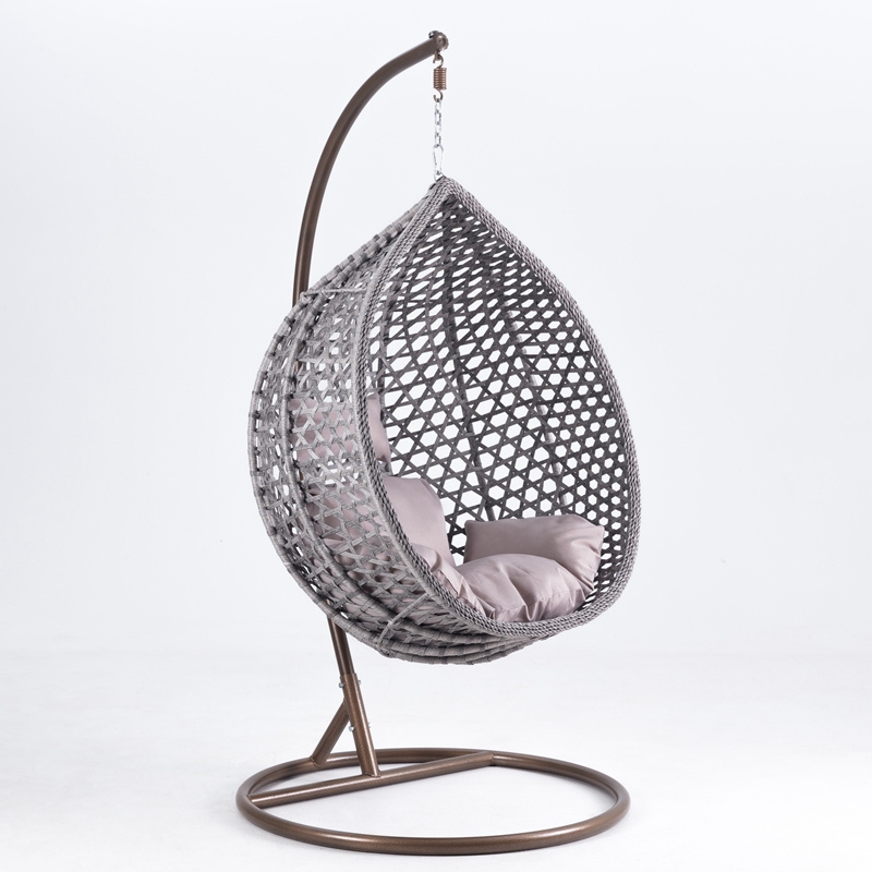 2019 latest design half egg chair wooden cheap pod double hanging swing chair, hanging egg chair outdoor