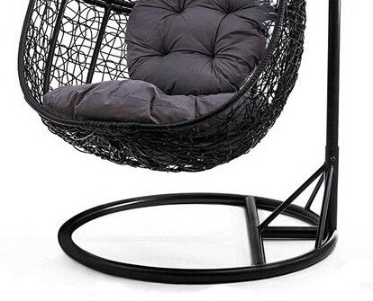 Cheap Price New Design Free Standing Garden Hanging Egg Patio  Room Swing  For  Adults Living Room Outdoor Chair With Stand