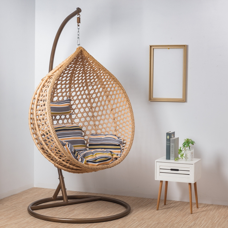 Tianjin Furniture Garden swing Bird nest Chair Indoor Balcony Swing Cradles wicker chair, hanging egg swing chair for sale