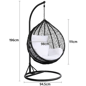 Hot Selling Cheap Patio Hanging Jhula Indoor Adult Garden Swing Chair, hanging basket swing rattan bed two person chair