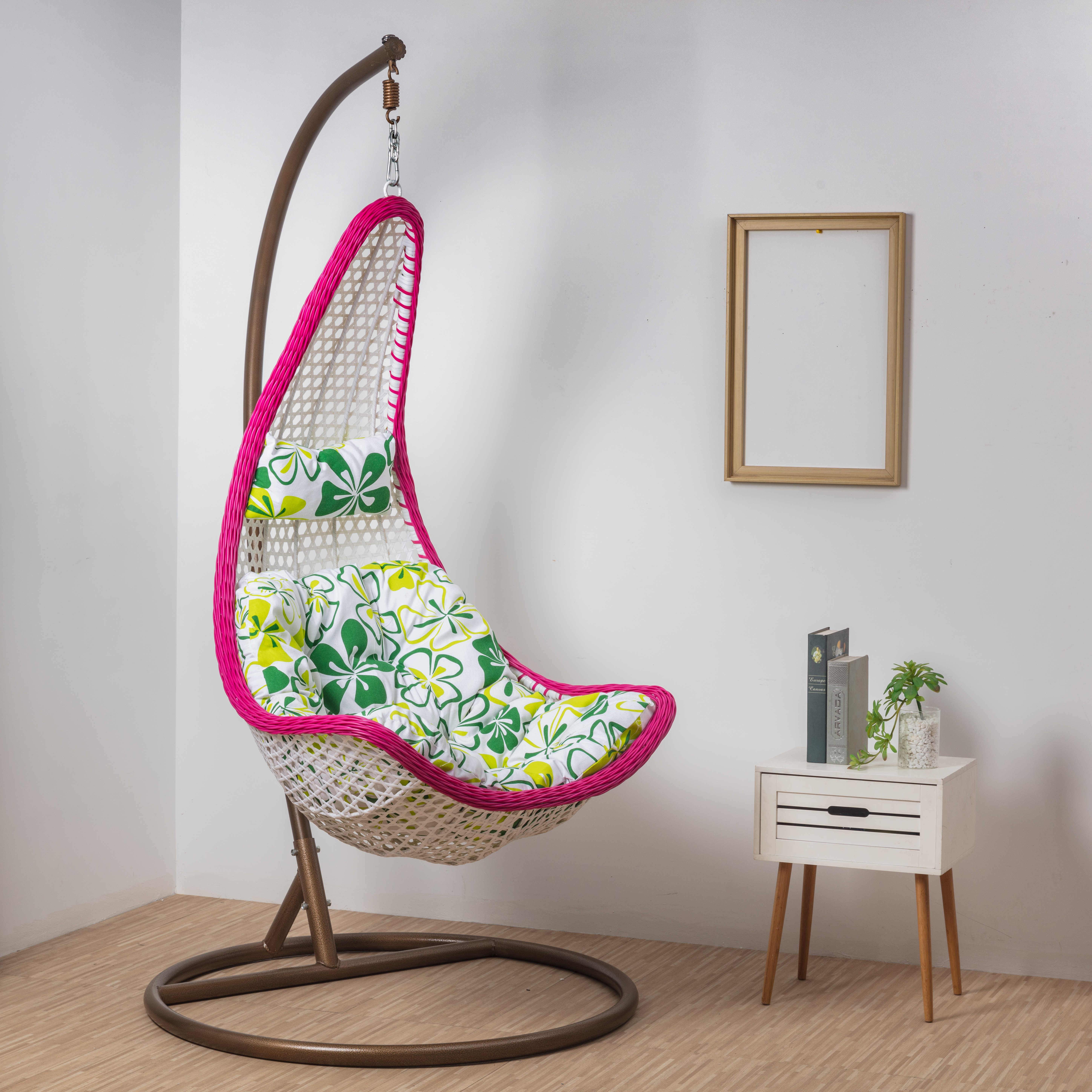 leisure park patio outdoor garden living room indoor indian adult jhoola swing rattan wicker hanging egg chair for the dacha