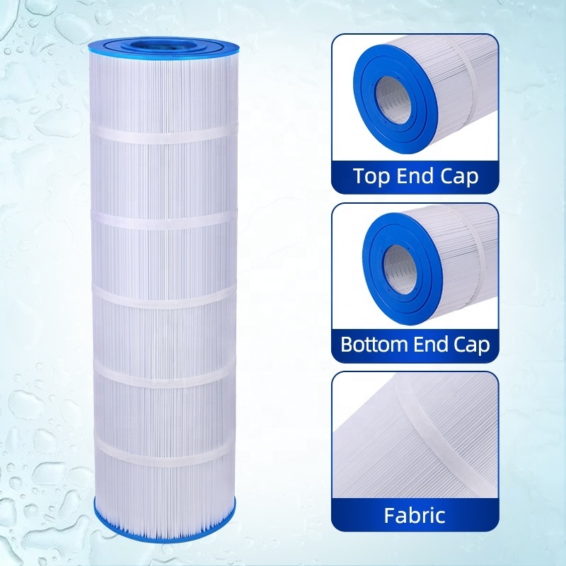 Swimming pool water filter and spa filter cartridge hot selling with factory price spa pool filters