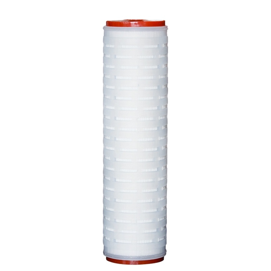 0.2 micron water filter high flow paper  pleated filter cartridge pleated carbon filter element