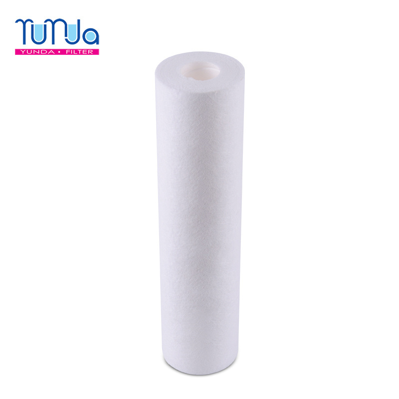 Reverse Osmosis Filter Pp Cotton Sediment Water Filter Cartridge with 5 Micron White Household YUNDA Free Spare Parts CN;TIA