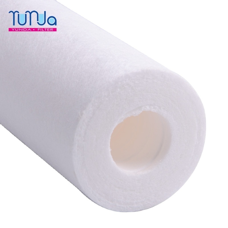 Reverse Osmosis Filter Pp Cotton Sediment Water Filter Cartridge with 5 Micron White Household YUNDA Free Spare Parts CN;TIA