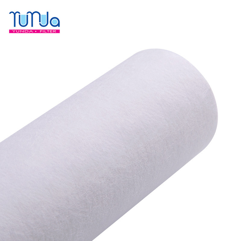 Reverse Osmosis Filter Pp Cotton Sediment Water Filter Cartridge with 5 Micron White Household YUNDA Free Spare Parts CN;TIA