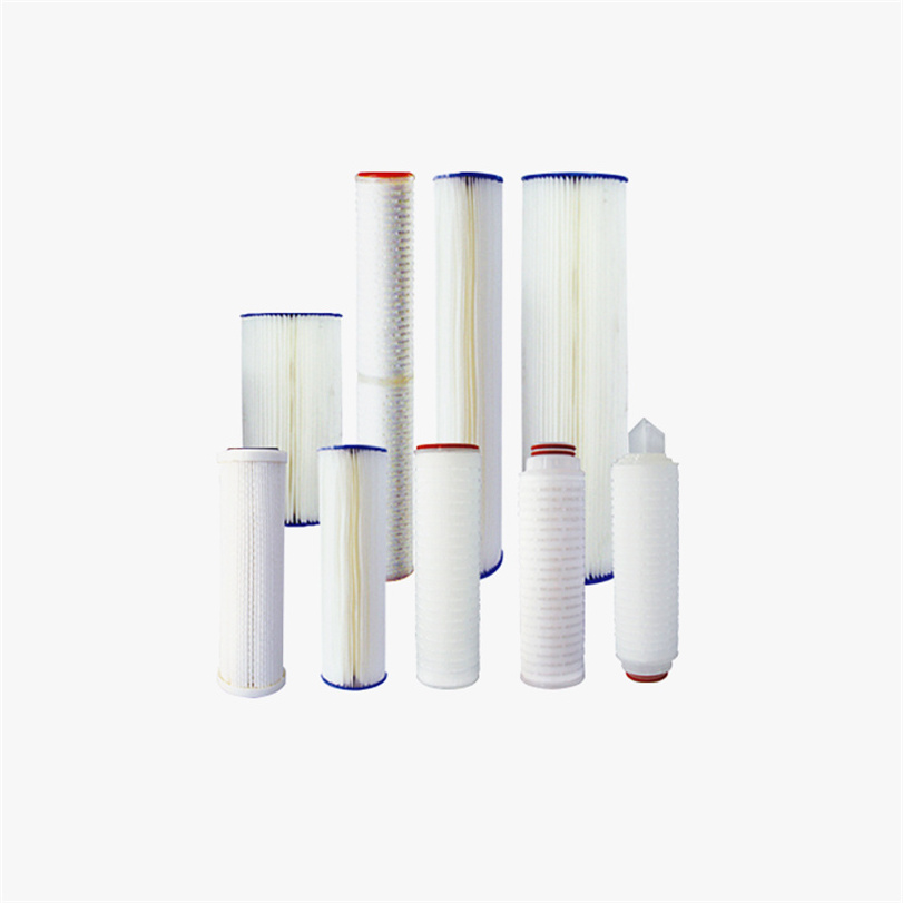 Pleated 0.45 Micron Water Filter Parts Water Filtration 100% Pure Polypropylene for Household Spa Cartridge Filter