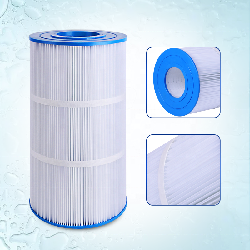 Water Cartridge Filter for Swimming Pool Filtration System Pump Sand Filter Keep Your Spa Pool Water Clean 2~4 Months Blue,white