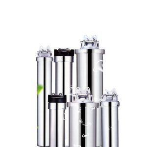 China whole house stainless steel water purifier pre filter housing for drinking