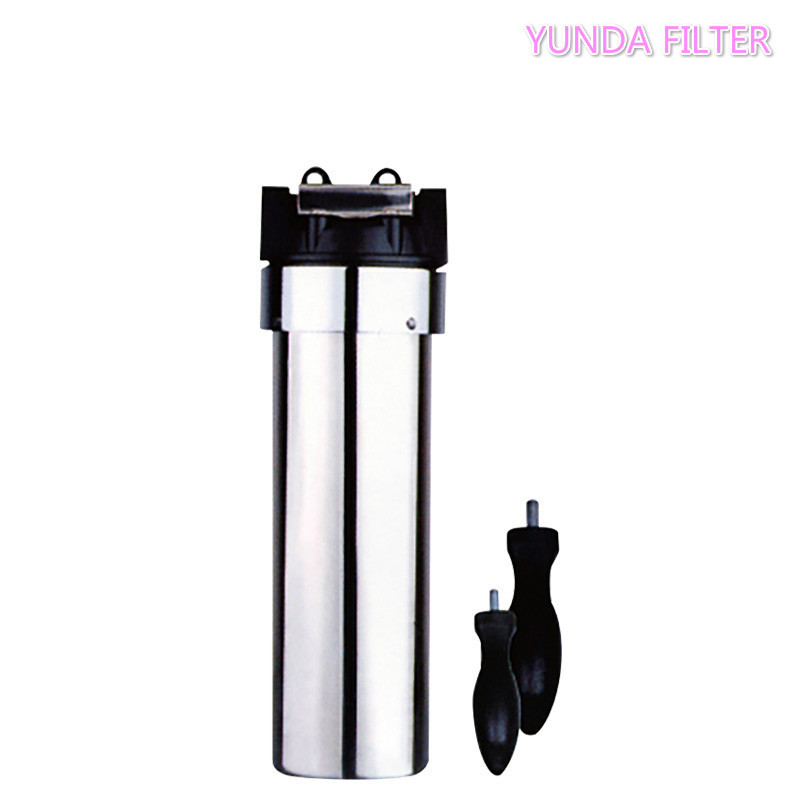 China whole house stainless steel water purifier pre filter housing for drinking