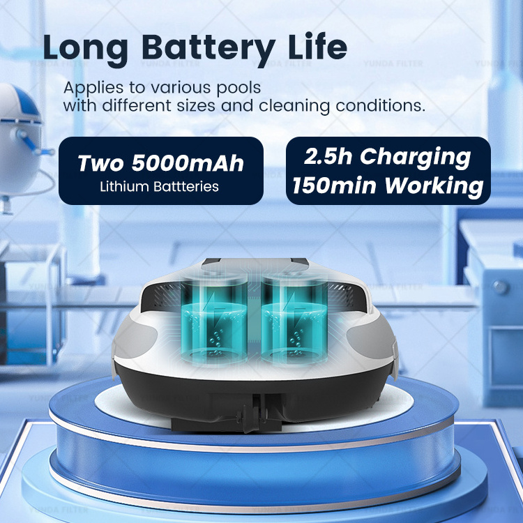 Cordless Pool Robot Cleaning Automatic Vacuum Pool Ceaner robot automatic pool cleaner