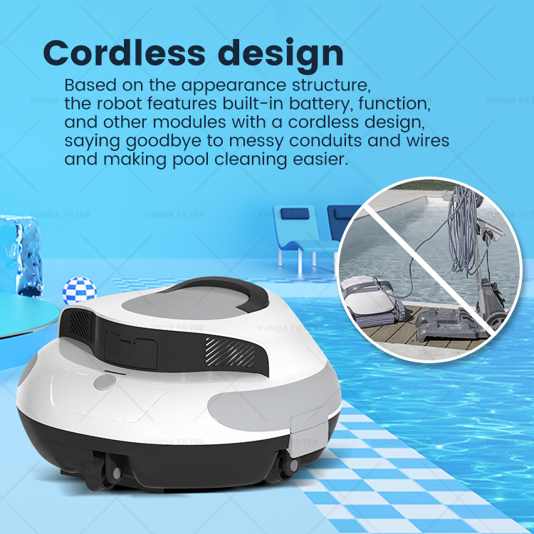 Cordless Pool Robot Cleaning Automatic Vacuum Pool Ceaner robot automatic pool cleaner