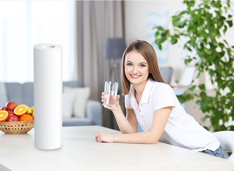 Sediment Filter Cartridge Cotton Water Filter 1 Micron 10 Inch PP Household Manual 100% Fresh Polypropylene Waterfilter