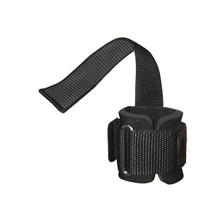 High quality Fitness wrist brace weightlifting training hand wrist brace belt gym rubber wrist wrap For barbell exercise