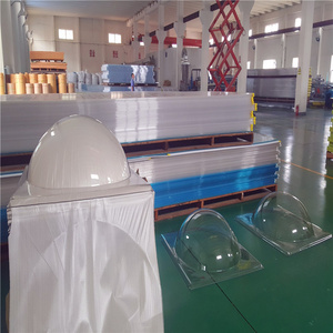 poLycarbonate skylight with aluminum frame/ transparent polycarbonate skylight for building roofing