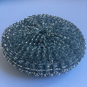 dish washing galvanized metal sponge stainless steel wire sponge