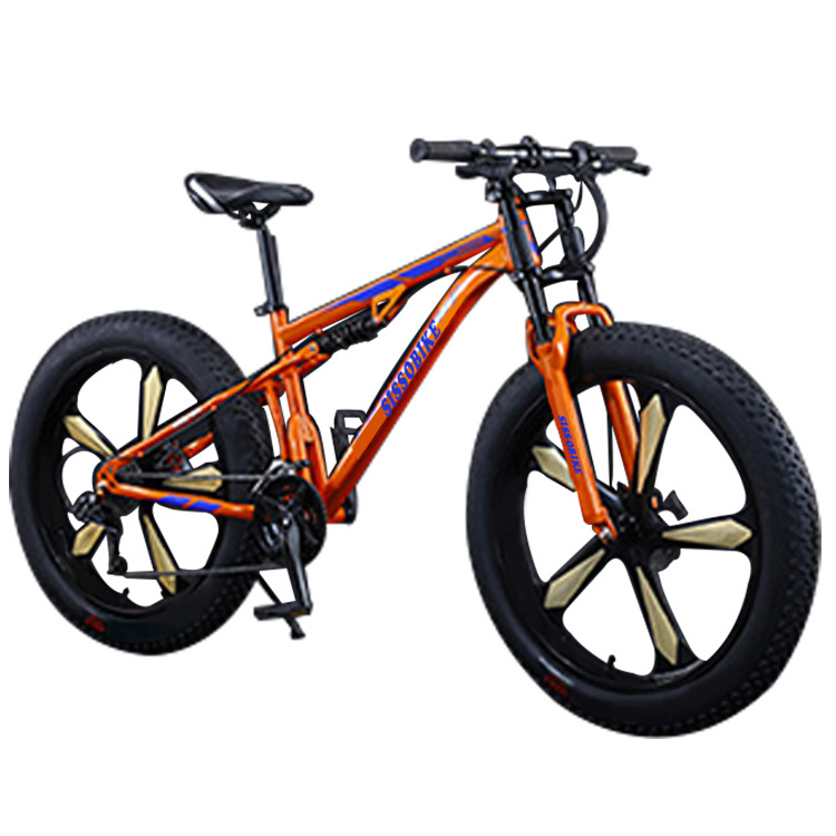 China factory price fashion fat bicycle mountain 4.0 tyre 24/26 inch fat tire bike