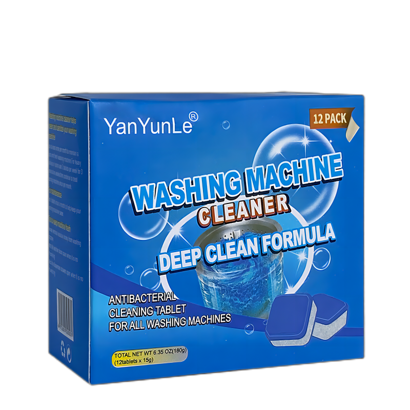 Washing machine cleaner Deep cleaning removes stains Washing machine cleaner effervescent tablets