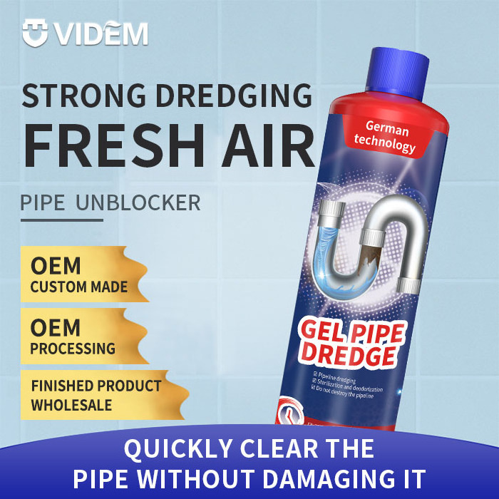 Pipe dredging agent powerful dissolves the toilet toilet kitchen sewer liquid oil clogging deodorizer