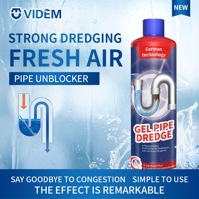 Pipe dredging agent powerful dissolves the toilet toilet kitchen sewer liquid oil clogging deodorizer