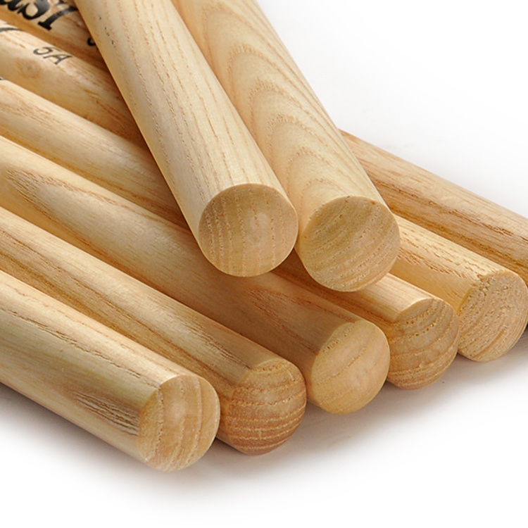 Best Quality Custom OEM 5A/5B/7A Drumstick Asanasi Premium Maple Wooden Drum Sticks