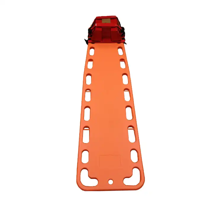 Hot Sale Plastic Material Adult Tactical Water Emergency Rescue Lifting Spine Board Stretcher