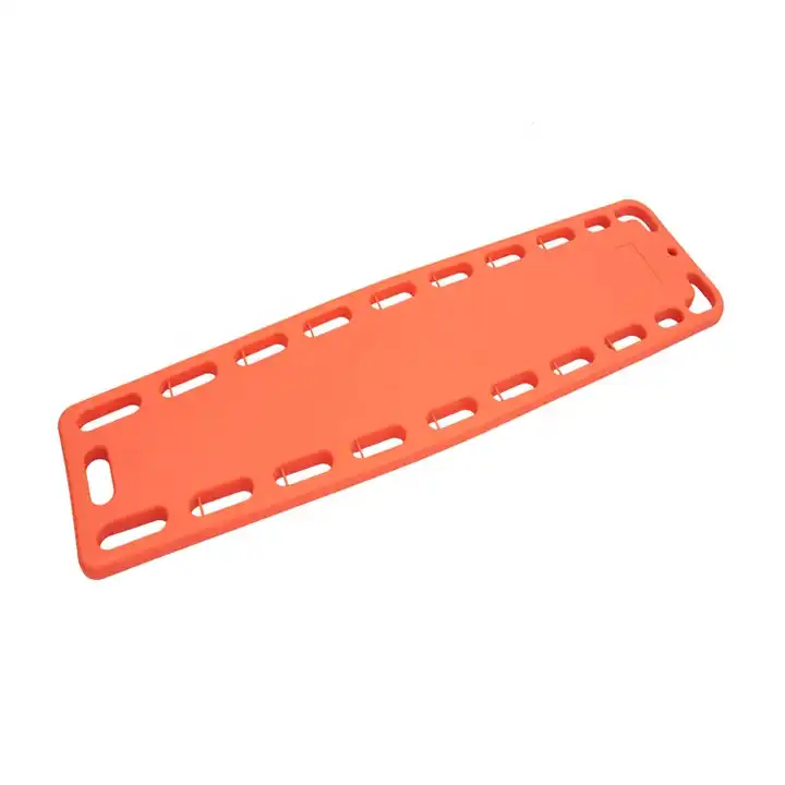 Hot Sale Plastic Material Adult Tactical Water Emergency Rescue Lifting Spine Board Stretcher