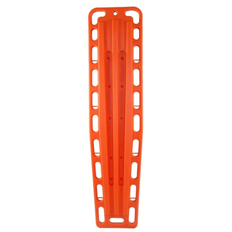 Hot Sale Plastic Material Adult Tactical Water Emergency Rescue Lifting Spine Board Stretcher