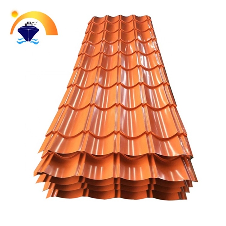 Corrugated Metal Roofing 14 Gauge 0.45mm Zinc Roof Galvanized Steel Sheet thick aluminum zinc roofing sheet