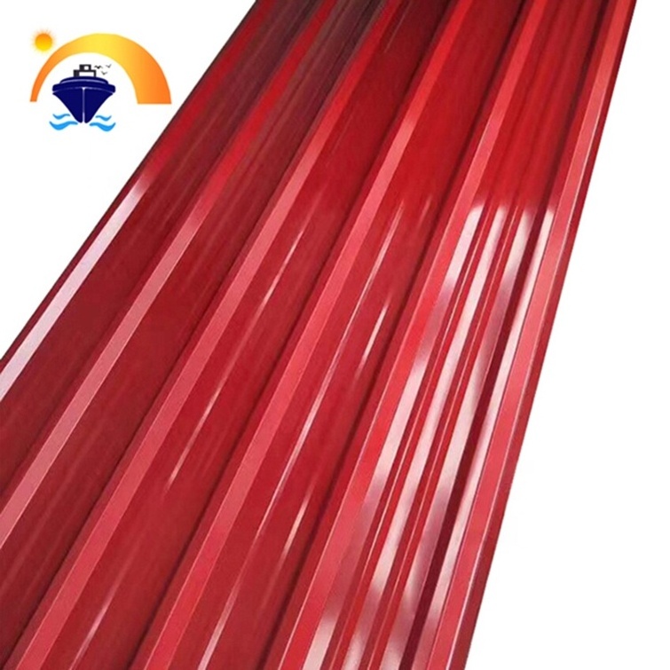 Corrugated Metal Roofing 14 Gauge 0.45mm Zinc Roof Galvanized Steel Sheet thick aluminum zinc roofing sheet