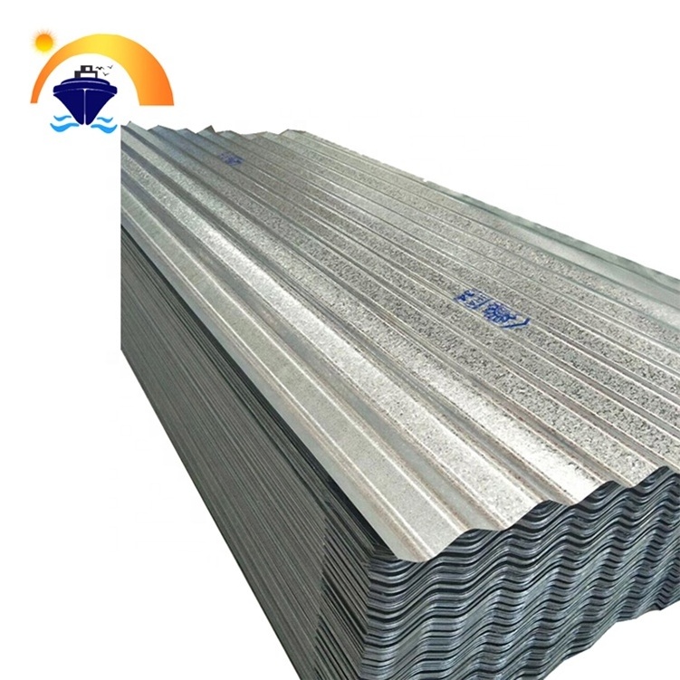 Corrugated Metal Roofing 14 Gauge 0.45mm Zinc Roof Galvanized Steel Sheet thick aluminum zinc roofing sheet