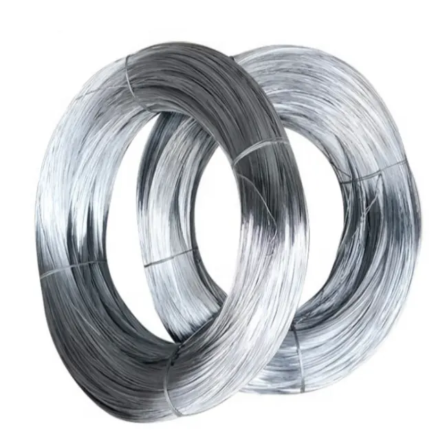 galvanised binding wire gi steel wire 9 10 12 14 16 gauge hot dip electro galvanized iron steel wire