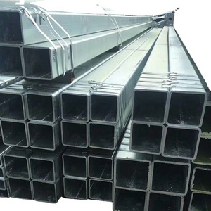 Tianjin manufacturer HDG square and rectangular pipe customized size