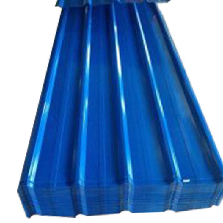 Roofing iron sheets 0.5 mm thick galvanized weight blue color black  roof sheets