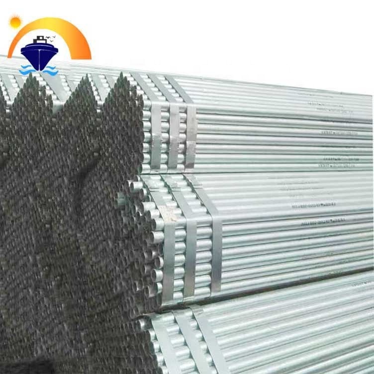 hot dipped 8 inch Gi galvanized steel conduit pipes tube for greenhouse structure