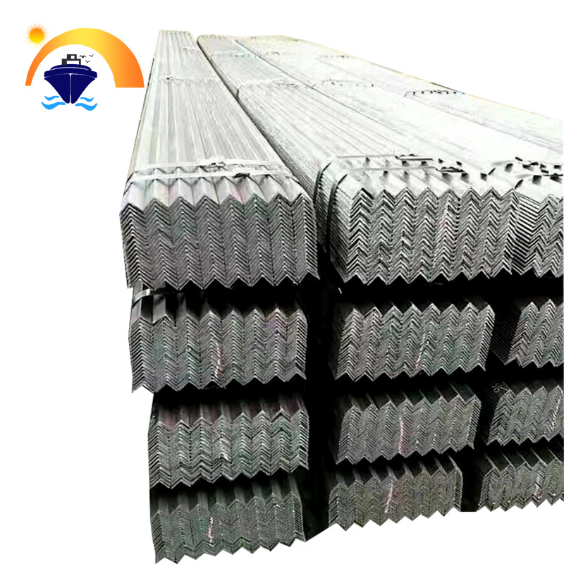 Equal And Unequal Angle Steel Hot Rolled Galvanized Steel Angel Bar 4x4 Inch 20ft Length Standard 100x100x10 Steel Angle Bar