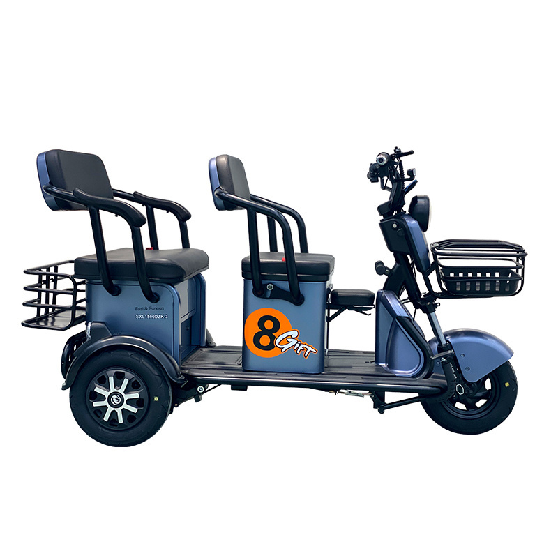 Factory Workshop Cargo Van Electrique Electric Powered Close Box For Adults Prix-Tricycle-Moto-Cargaison Electric Tricycle