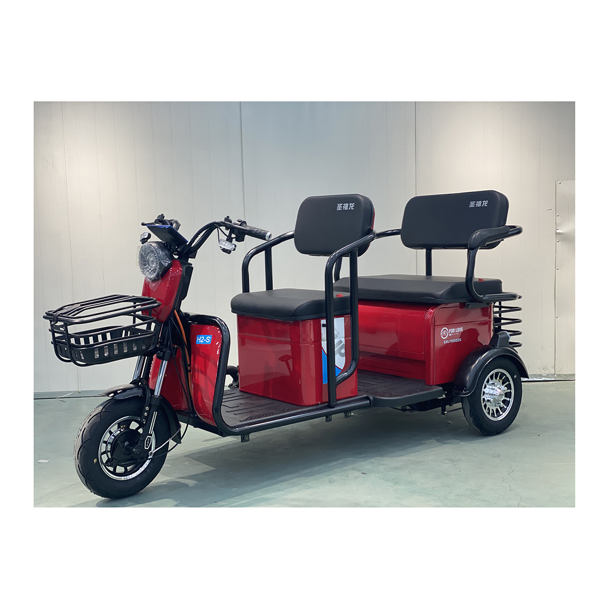 Customization Facility Motorcycle Scooter Tricycles Electrico 60V Bike Three Wheel Passenger Walker  Electric Tricycle