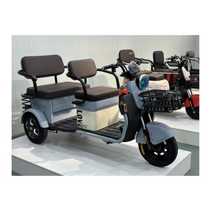 Factory Customized Closed Cabin Passenger Petrol New 5 In 1 Baby Mini Cargo Trike Scooter Headlight Electric Tricycle